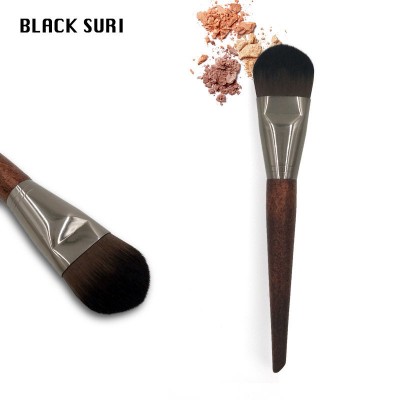 Vegan Face Curve Foundation Synthetic Hair Single Makeup Brushes