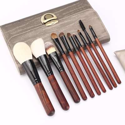 10pcs makeup brush kit high quality custom logo wholesale makeup brush