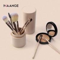 7PCS Profession Nylon Hair Barrel Makeup Brushes Face Eye Shadow Foundation Cosmetic Brush